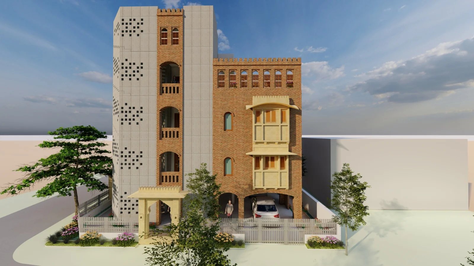 Golecha Ghar exterior residential view