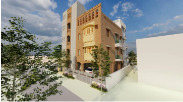 Golecha Ghar interior and finish coordination view