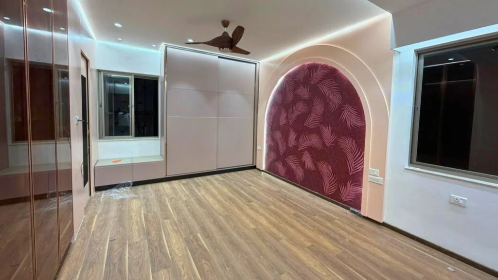 Kingston Park residential interior detail with lighting and storage planning