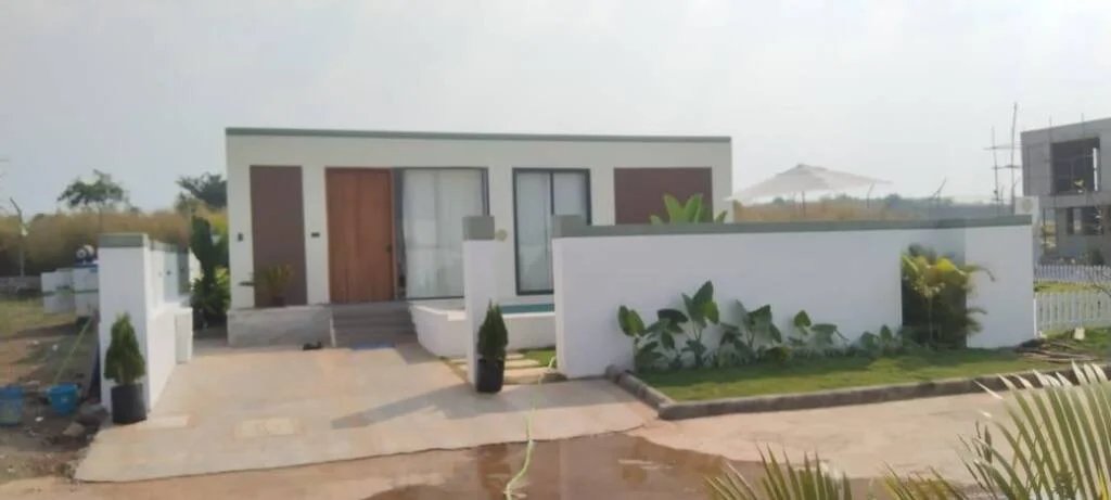 Ridhira Zen completed serene villa project view