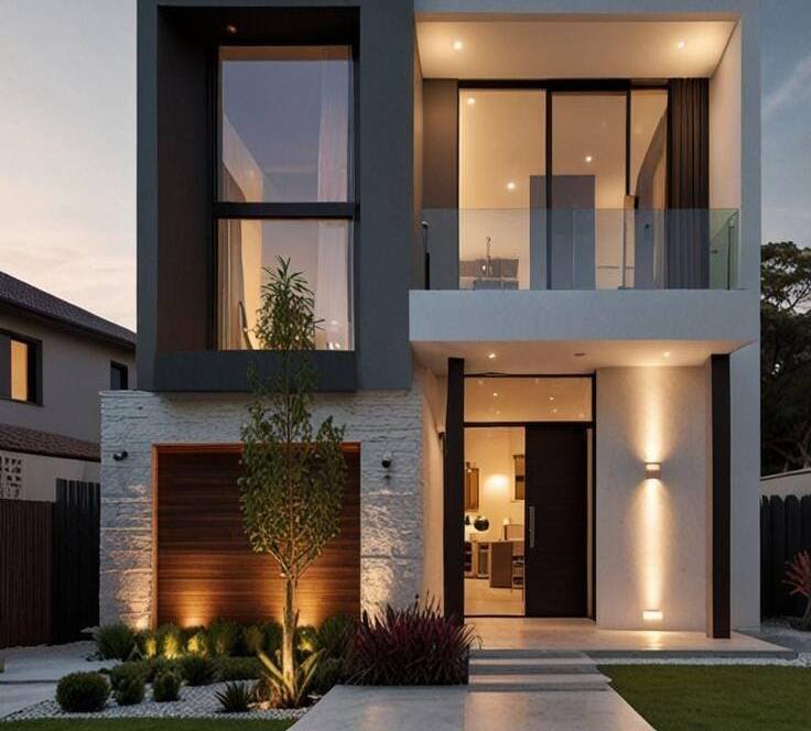 Sustainable home design showcasing climate responsive architecture suited for urban Indian living conditions