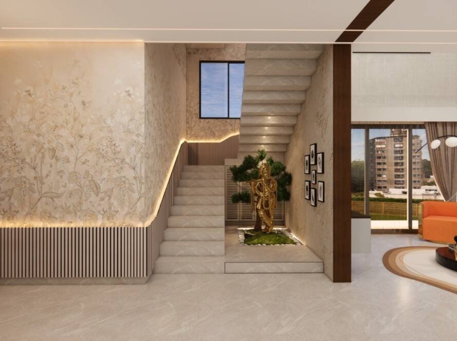 Kingston Park residential villas built by Simfy Homes in Hyderabad