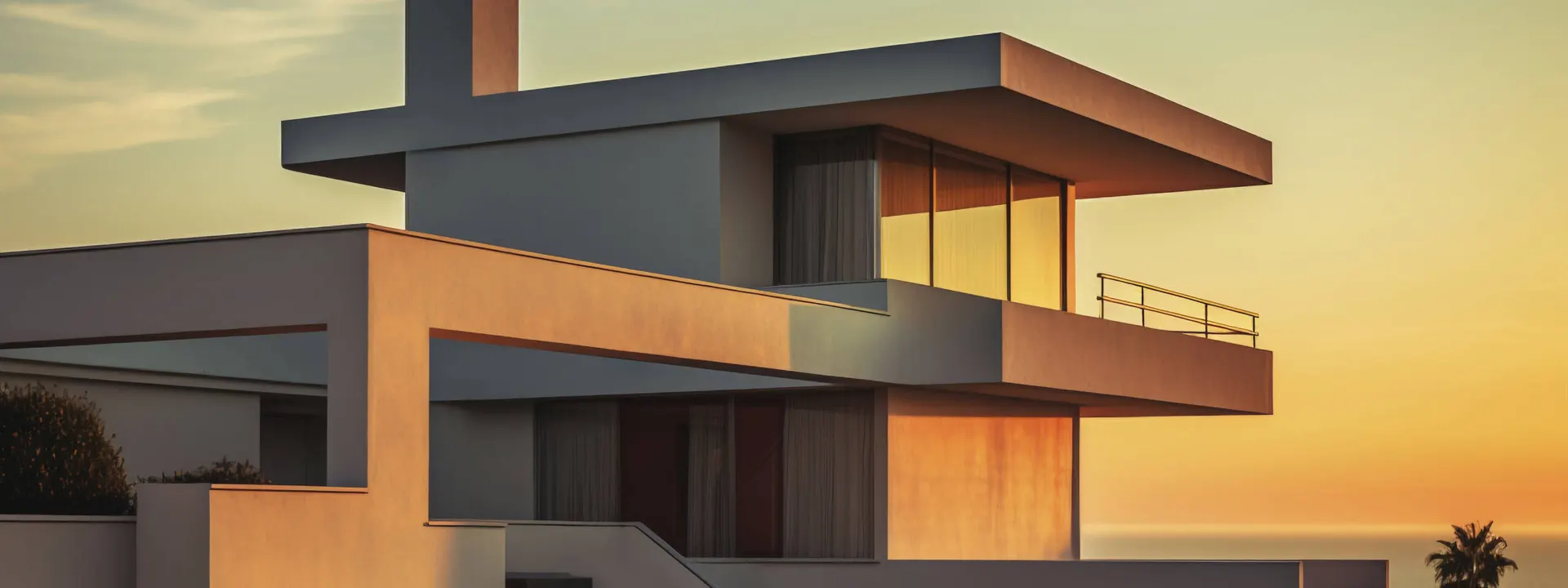 Modern minimalist villa built by Simfy Homes